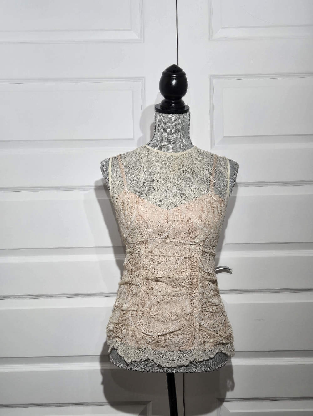 Nanette Lepore Soft Blush Pink Lined  Top